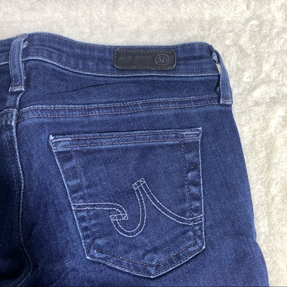 AG Adriano Goldschmied The Leggings Super Skinny Fir frayed distressed hem jeans - Picture 7 of 10